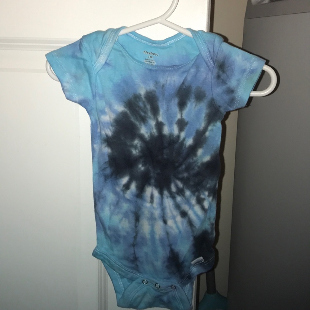 Tie dye onesie